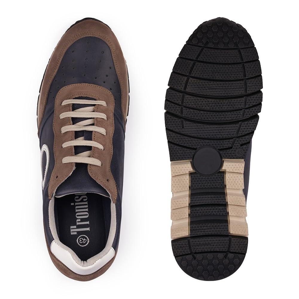 Scarpe da Uomo con Rialzo Aumenta in Modo Invisibile la Tua Altezza Fino a 7 cm. Modello Verona
