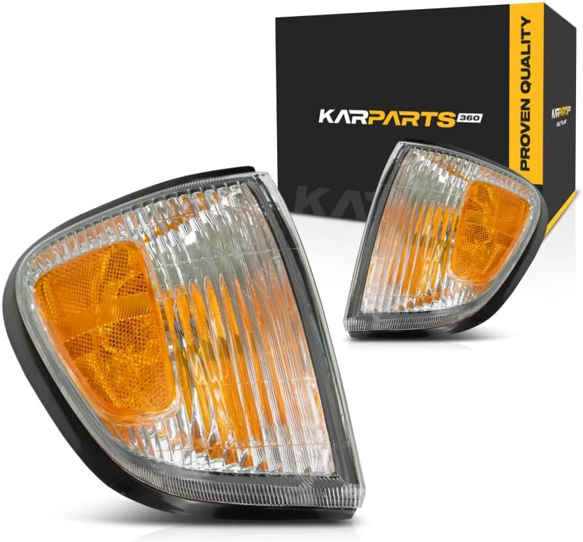 For 1997-2000 Toyota Tacoma Pair Side Marker Light Driver and Passenger Side | 4WD | Replacement For TO2520154, TO2521154 | 81620-04060, 81610-04060