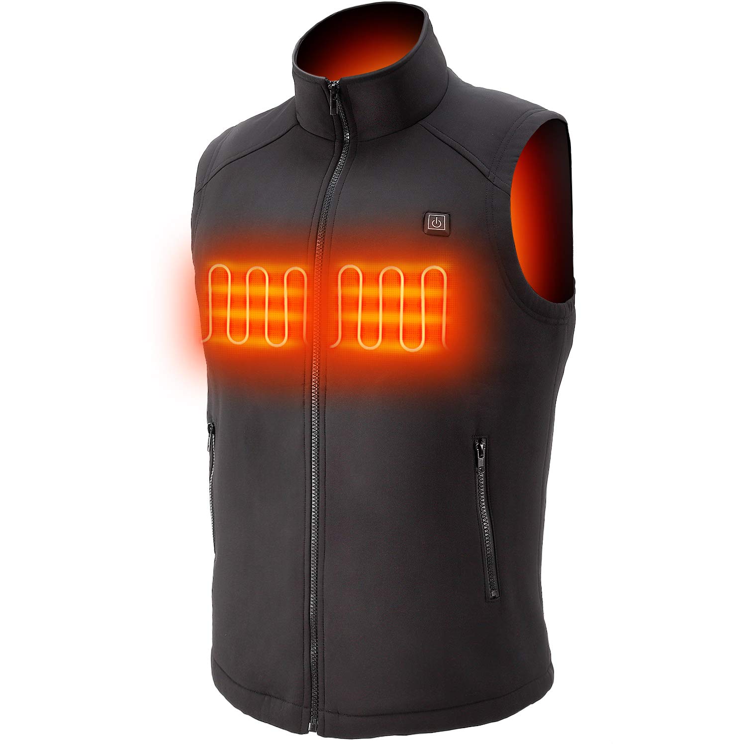 Sunbond Electric Heated Vest for Men | 5V/7500mAh Li-ion Battery Included