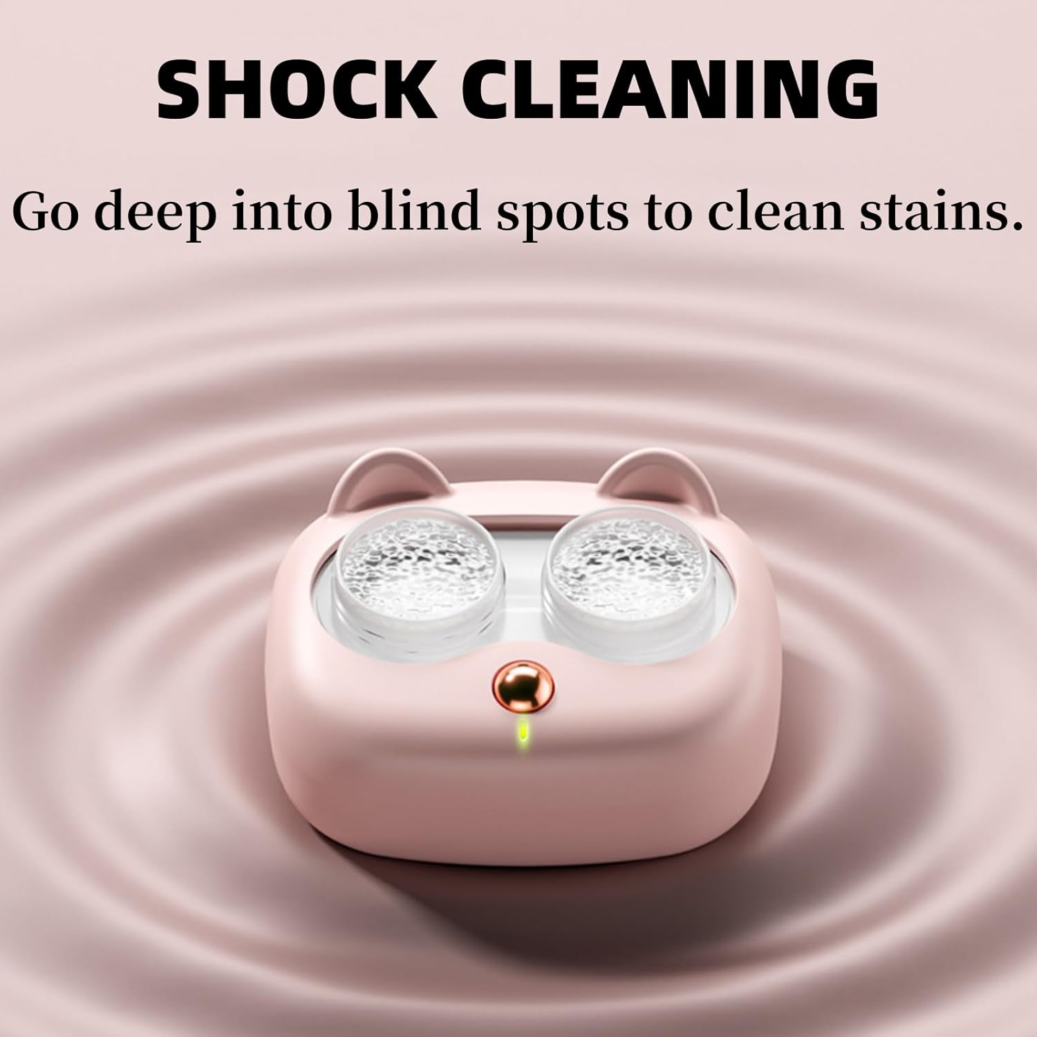 Contact Lens Cleaner Machine, Portable Contact Lens Cleaner with USB Charger, Fit Disposal Soft Lens, Contact Lens (White)