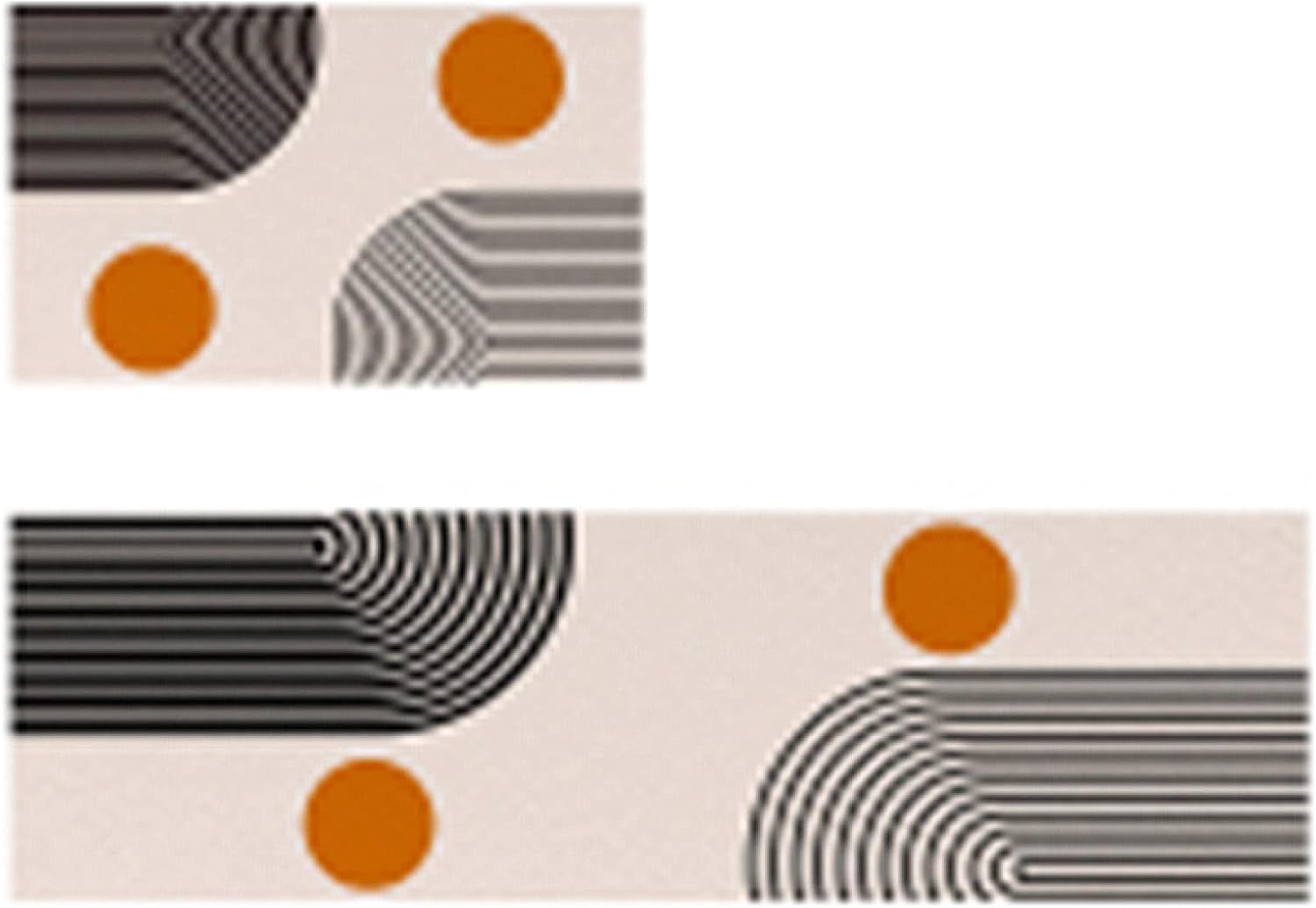 キッチンマット 玄関マット 拭ける 洗濯不要 北欧 防水 滑り止め カラー 抗菌/防汚/耐衝撃/床保護 足ふきマット 台所 45*1