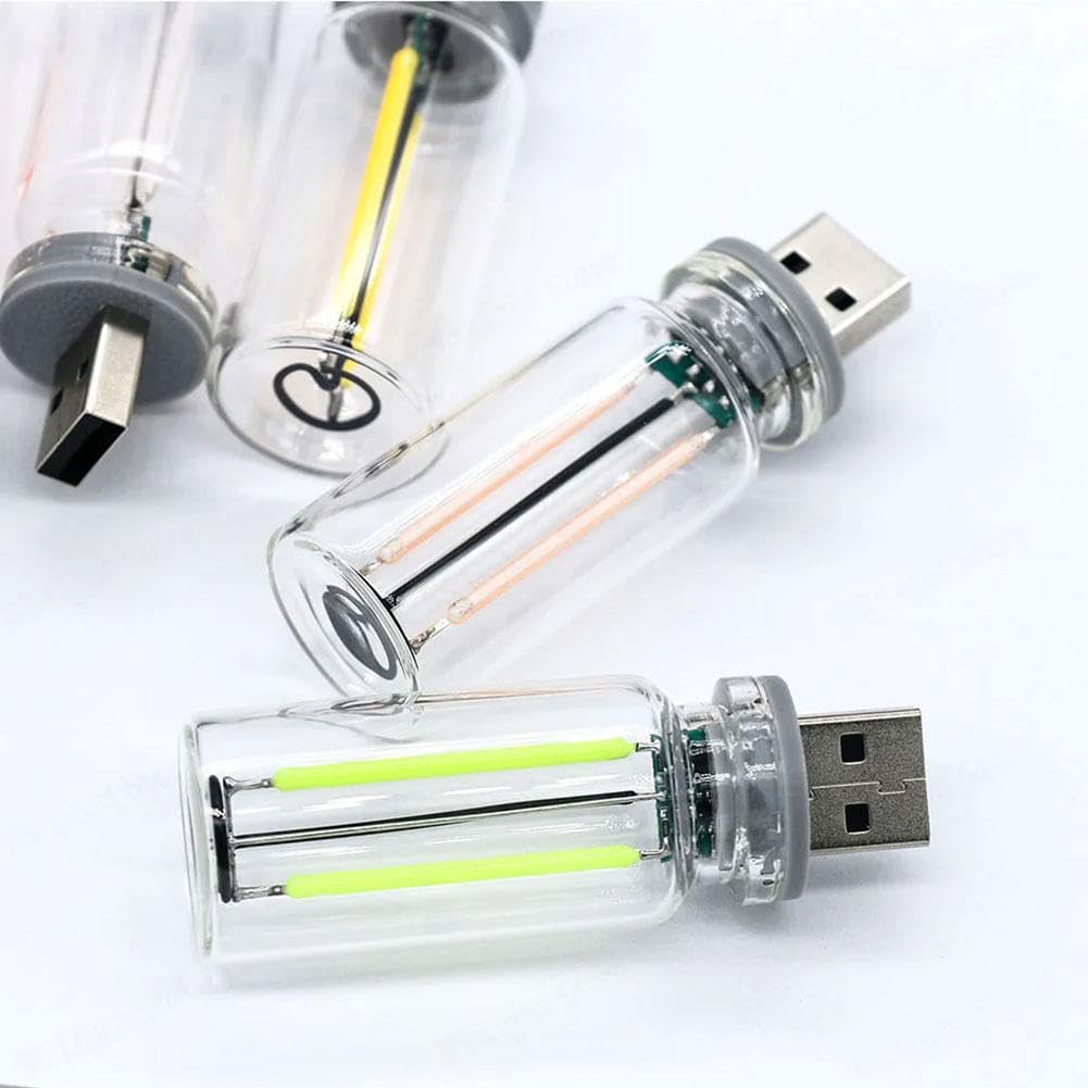 Lampe D’Ambiance Voiture USB – 2 Pièces – 7 Couleurs & 13 Modes Tactiles – Portable
