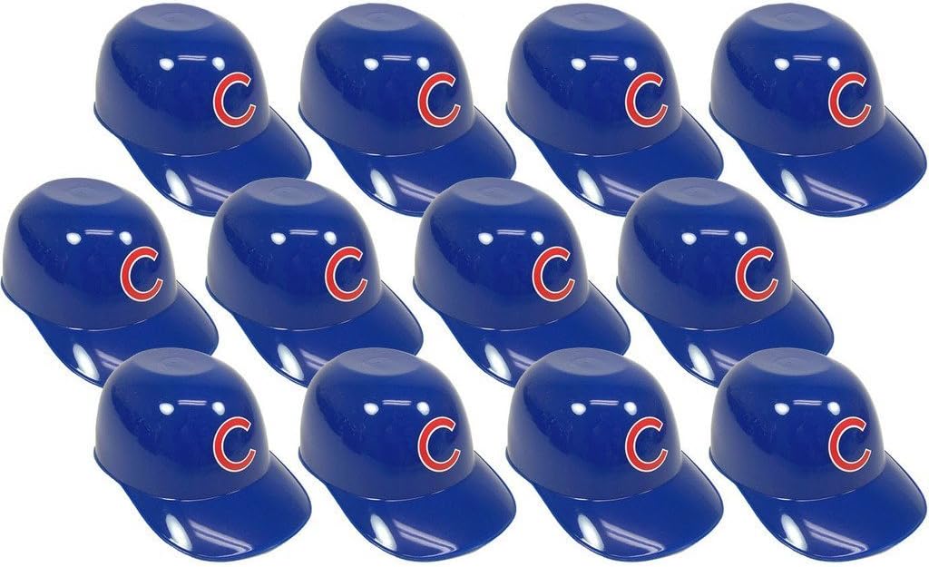 MLB Mini Batting Helmet Ice Cream Sundae/Snack Bowls, Cubs