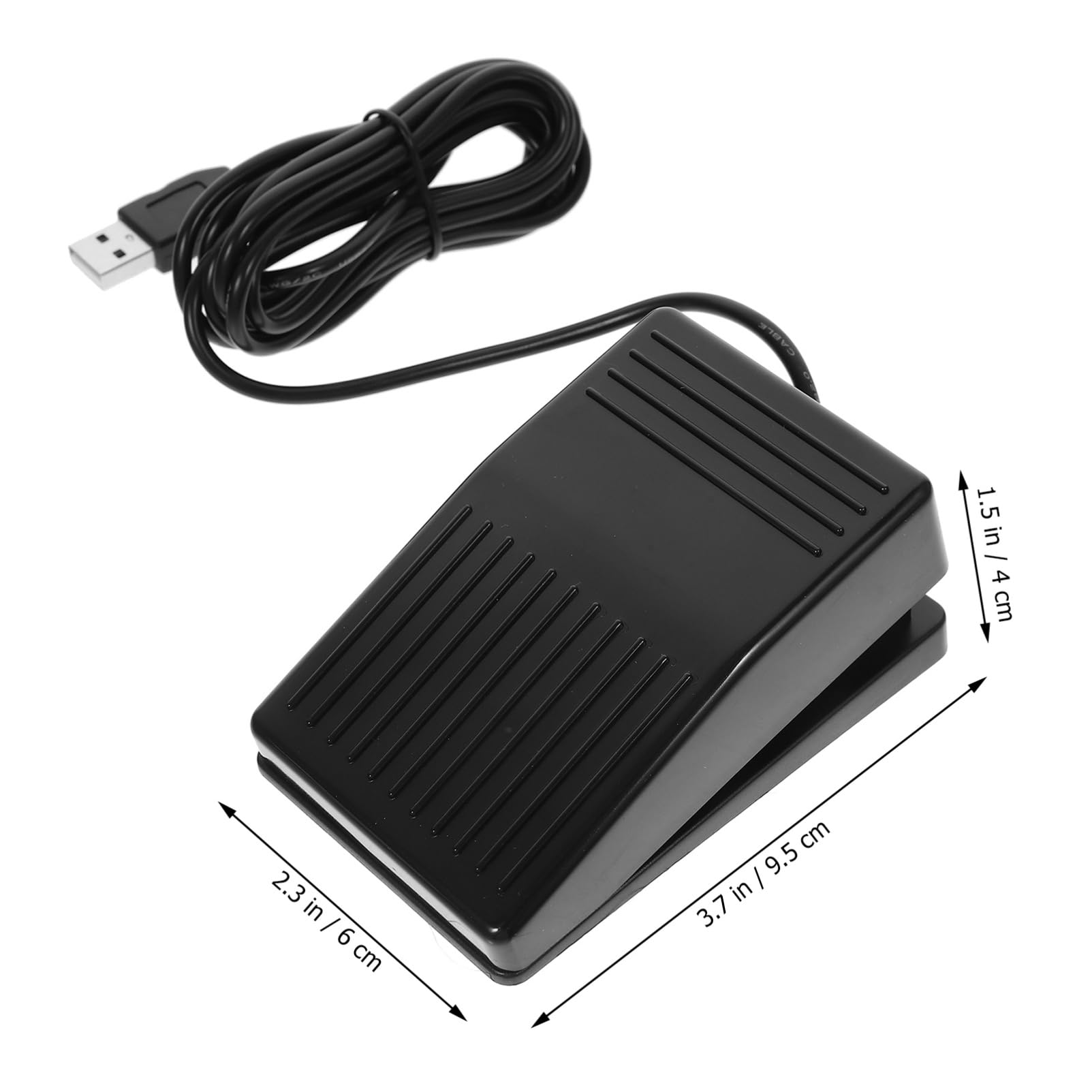 LIFKOME Durable Foot Pedal Switch for Laptop Single Pedal Control for Gaming Medical and Office Use Easy Touch Response with Minimal Resistance
