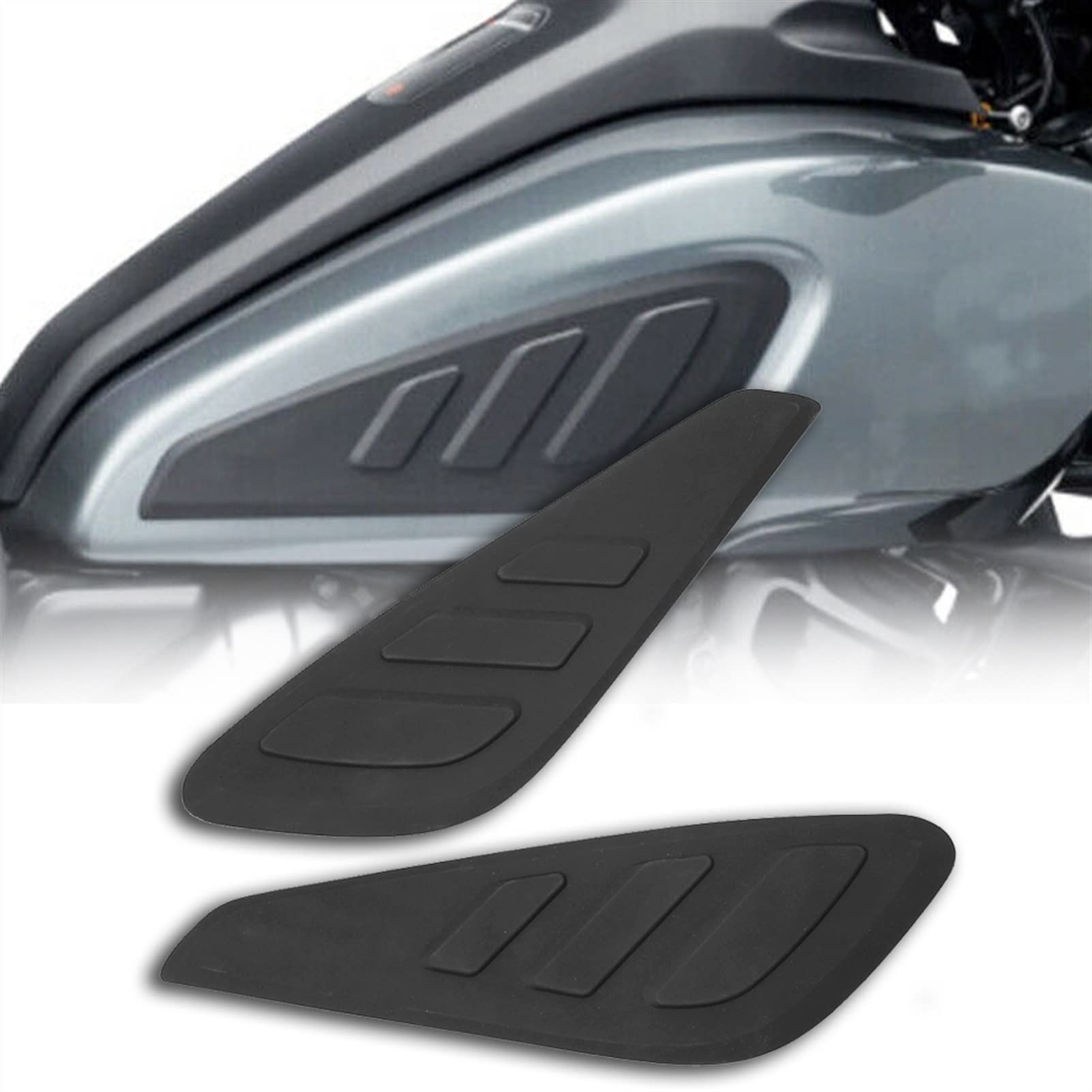 Protection réservoir moto contre rayures kit caoutchouc genou Pan America 1250