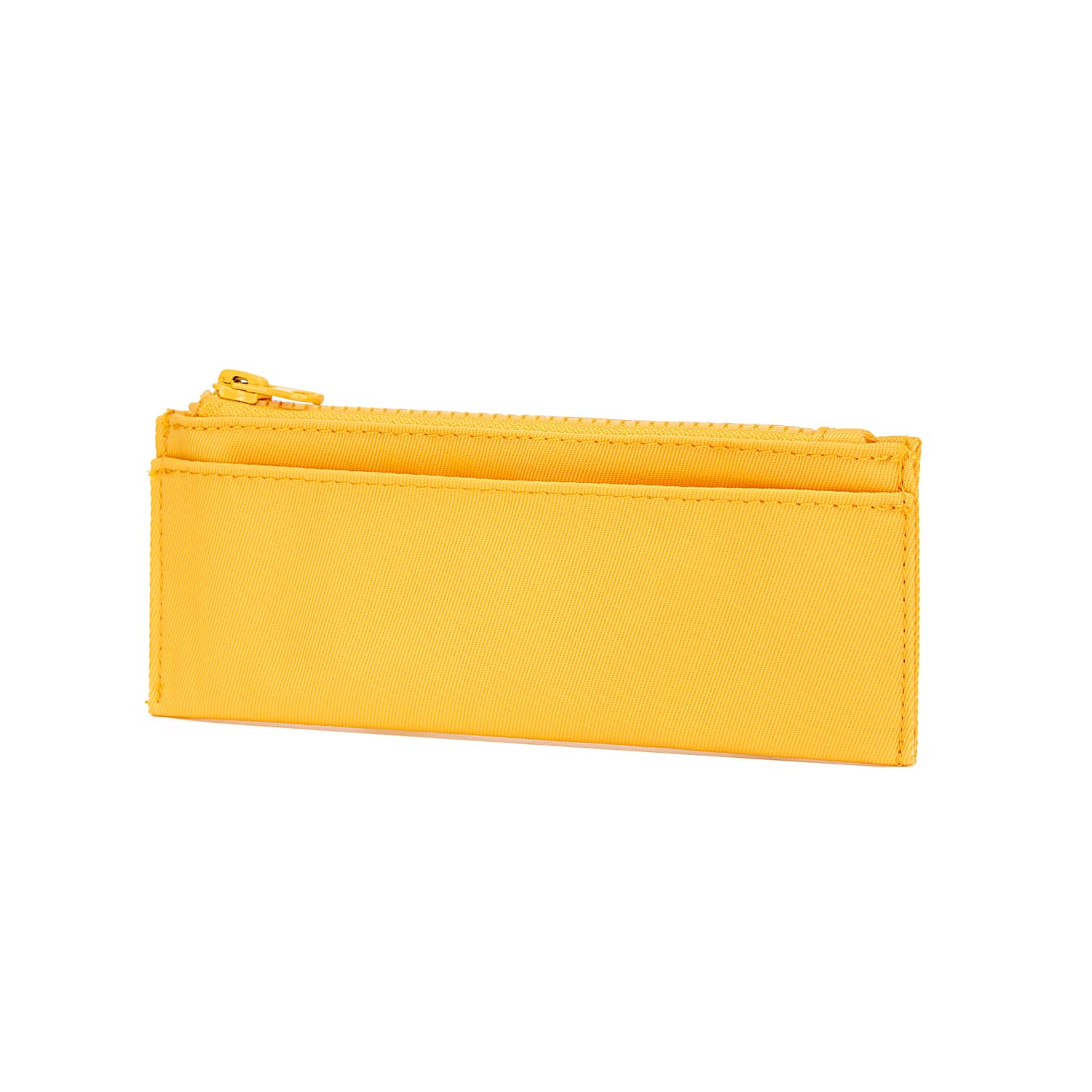 Pencil Pouch for Teens School Office Supplies Pencil Case Cosmetic Bag Zipper (Yellow)