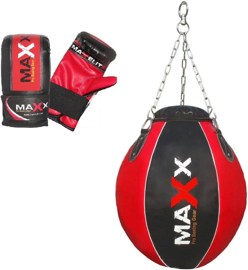 New Maxx Wrecking ball punch bag set, choice of colours + package FREE CHAIN