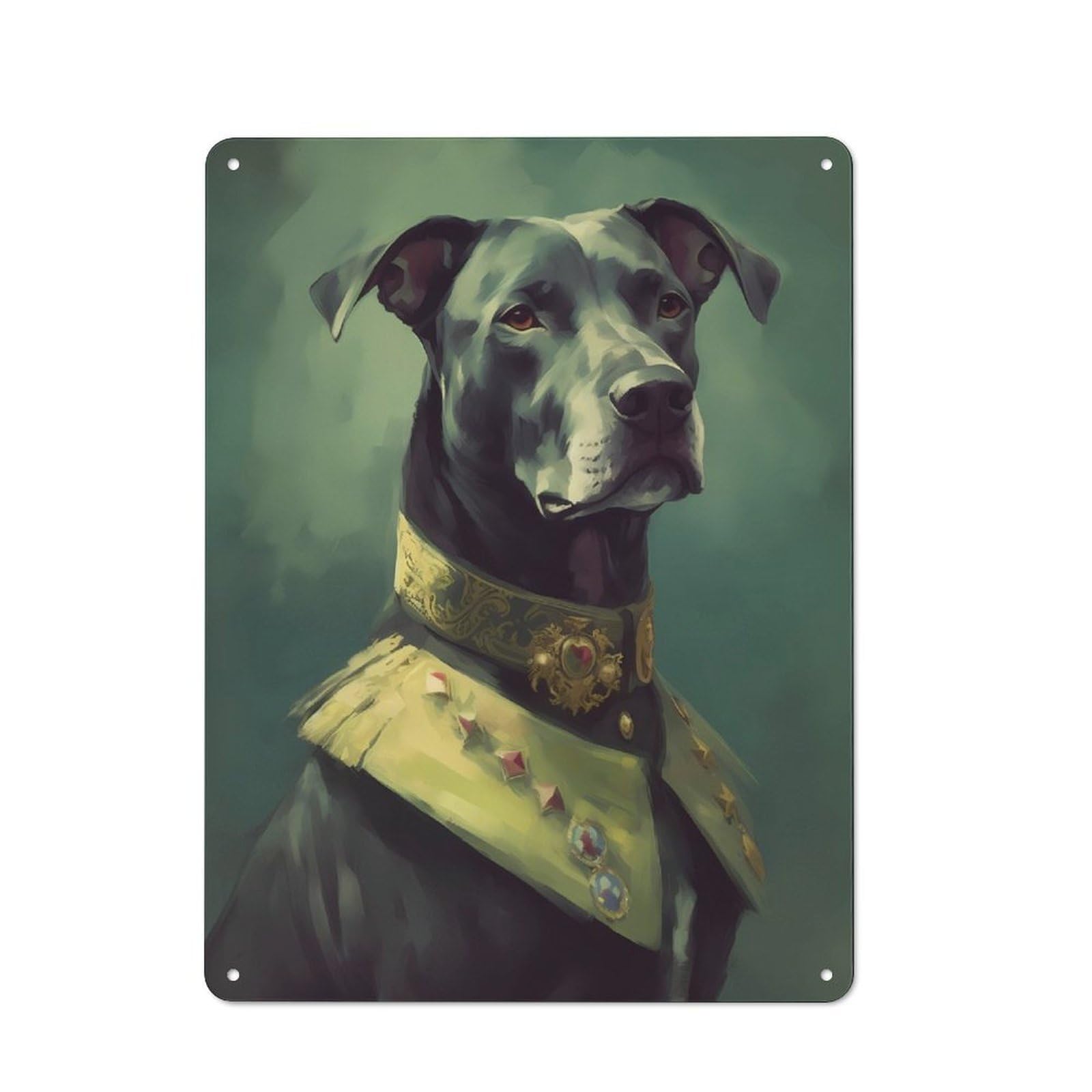 Junmoney Labrador Retriever Dog Metal Sign 40X30cm With For Home Bar Wall, Rustic Decor, For Collectors Decorating Home Bars And Entertaining Spaces