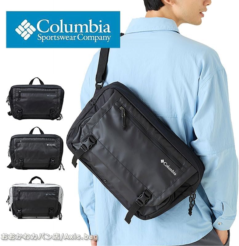 新品送料無料Columbia(コロンビア)ショルダーバッグPU8779クロ/シロ Amazon | [コロンビア] 撥水加工が施された多機能ショルダー クロシロ