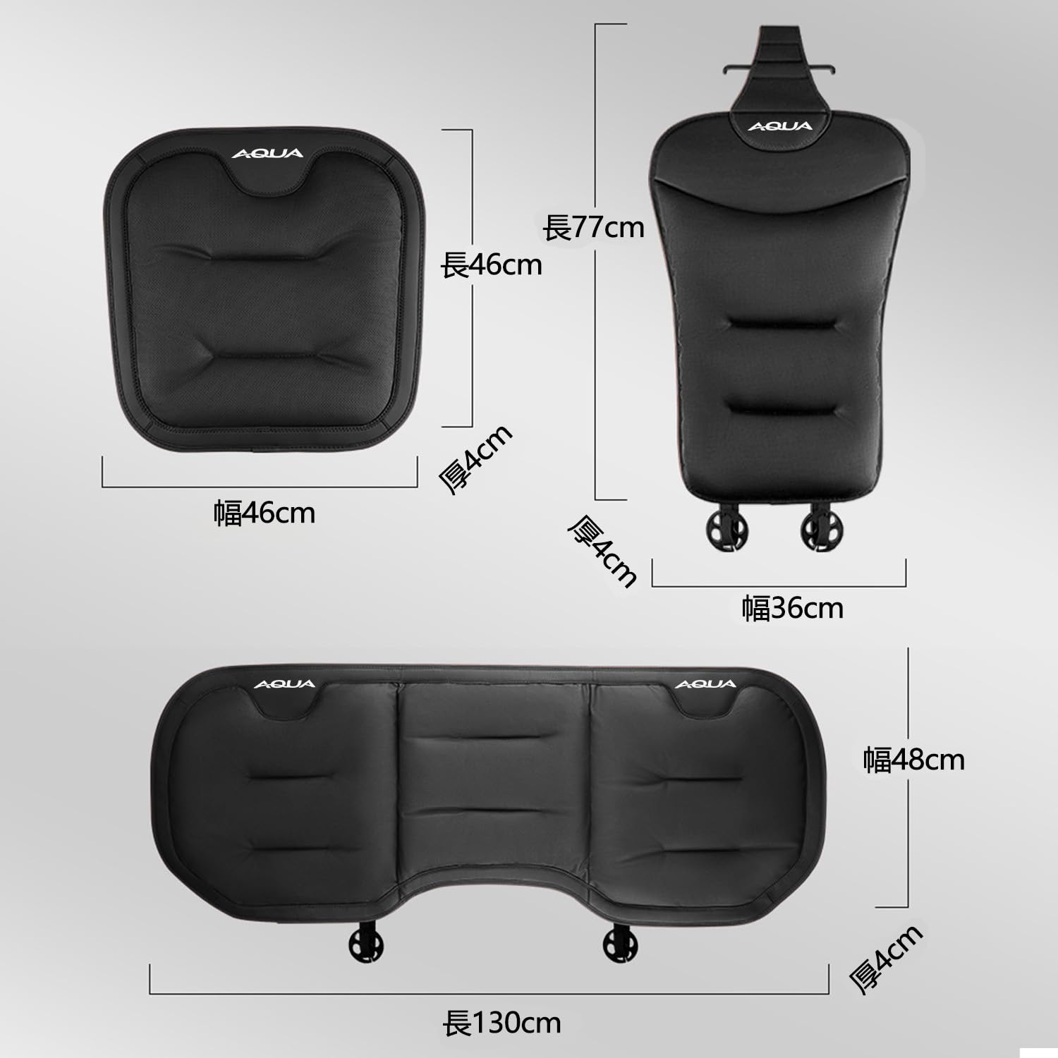 Amazon | AQUAアクア車シートカバーレザー防水・防汚仕様カーシート 