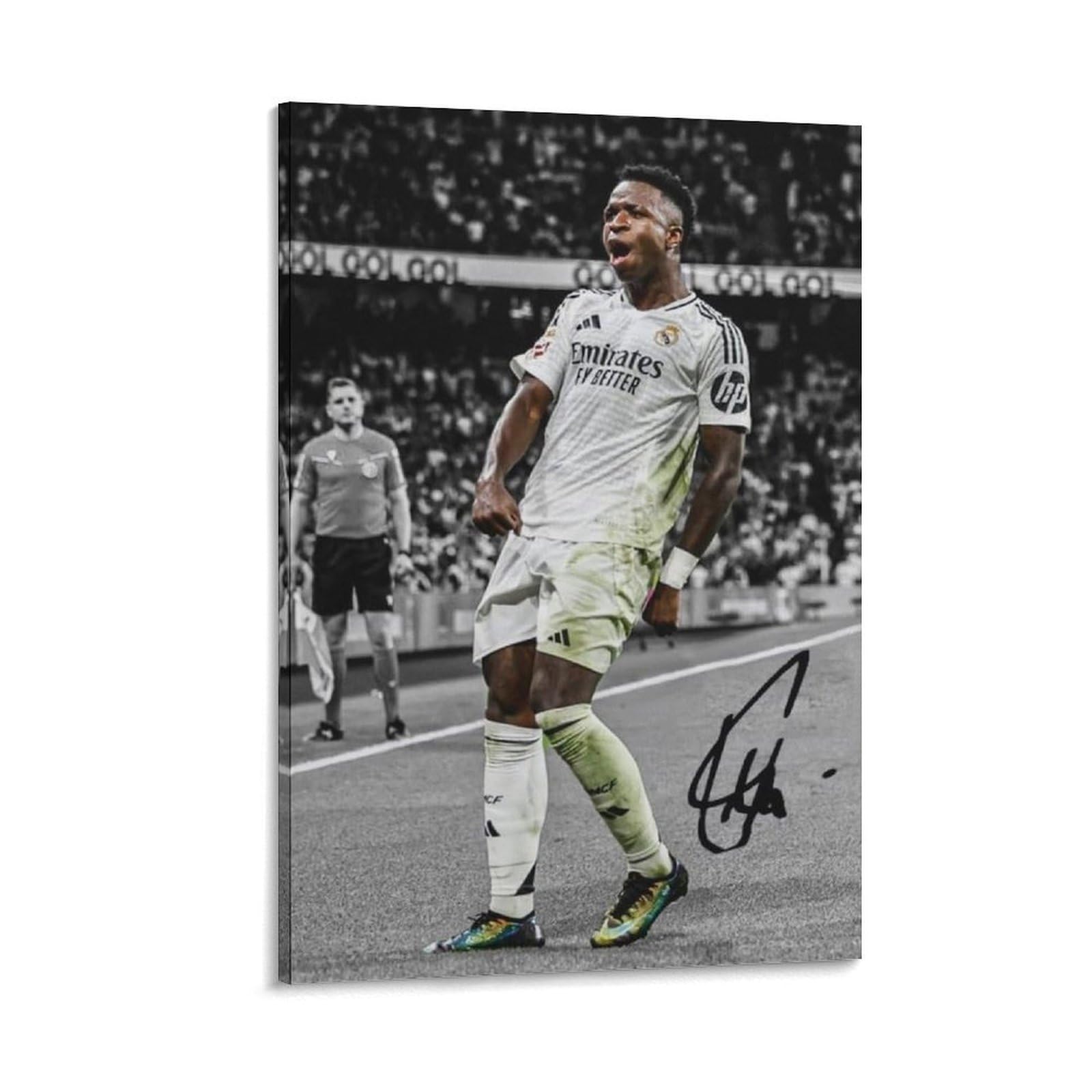ASUIU Vinicius Jr Canvas Poster Wall Art Poster Prints Home Decor Picture Canvas Painting Posters 24x36inch(60x90cm)