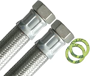 Tubo DN32 Tubo Flessibile Acciaio Inox 1 1/4 - Per Impianti Idrici - Foto 3