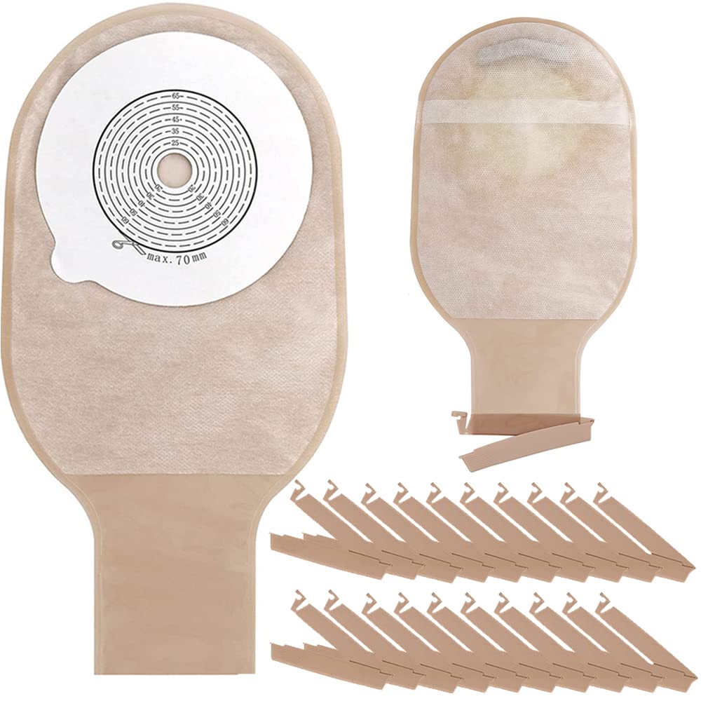 Buy 20PCS Colostomy Bags, Ostomy Supplies, One Piece Drainable Ostomy