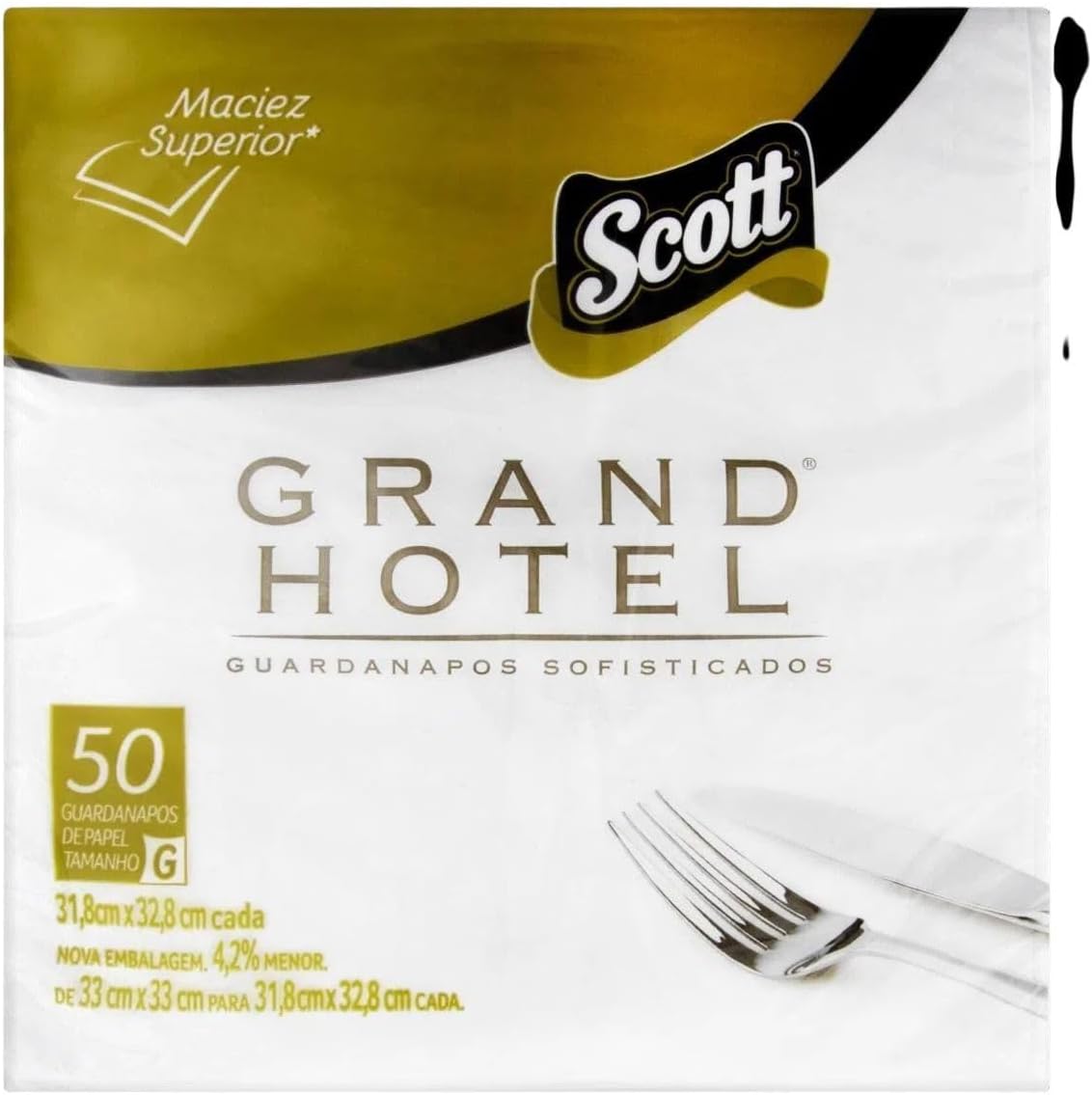 Guardanapo Papel Grand Hotel Grande Scott Kimberly Clark 200 Folhas