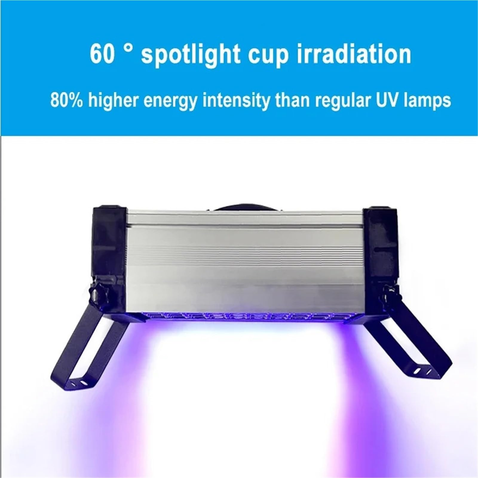 Lampa utwardzająca UV LED Przenośna lampa utwardzająca UV 600 W z wydajnym światłem, bezcieniowym klejem, zielonym tuszem olejowym, wykrywaniem suchości, naprawą szkła(395nm)