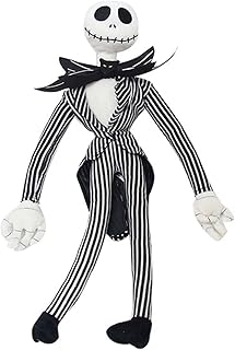 Kweilin Nightmare Before Christmas Doll,Jack Skellington Plush Stuffed Toys, Jack Skellington Plush Doll, Nightmare Before Christmas Toys, Decorative Props Doll Plush Doll,Christmas Party Accessory