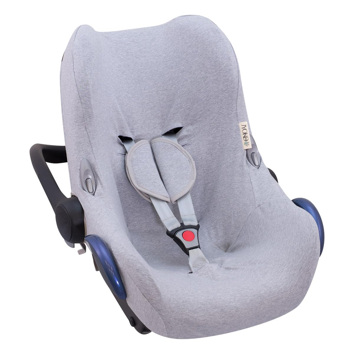 JANABEBE Pokriwiec kompatybilny z Maxi Cosi Cabriofix, fotelik samochodowy gr 0 (Grey Stone)