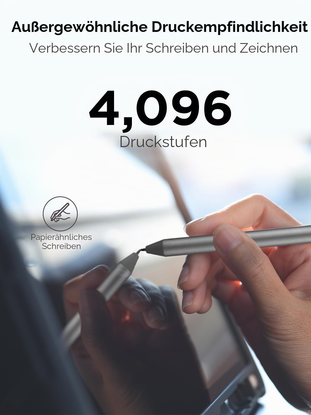 Lenovo [Stift] Stylus (USI-Pen) für Chromebook Duet, schwarz