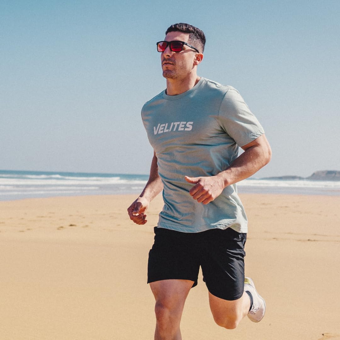 Velites Lunettes de soleil Urban I conçues pour vos entraînements de haute intensité et vos activités de plein air I Tous types de sports I ne glissent pas I Style et confort.