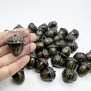 20Pcs Vintage Bronze Jingle Bells Christmas Decorative Bells Antique Metal Bell Rustic Jingle Bell for Christmas Tree Decoration DIY Pet Animal Collar Home Door Decor 20Pcs Vintage Bronze Jingle Bells Christmas Decorative Bells Antique Metal Bell Rustic Jingle Bell for Christmas Tree Decoration DIY Pet Animal Collar Home Door Decor