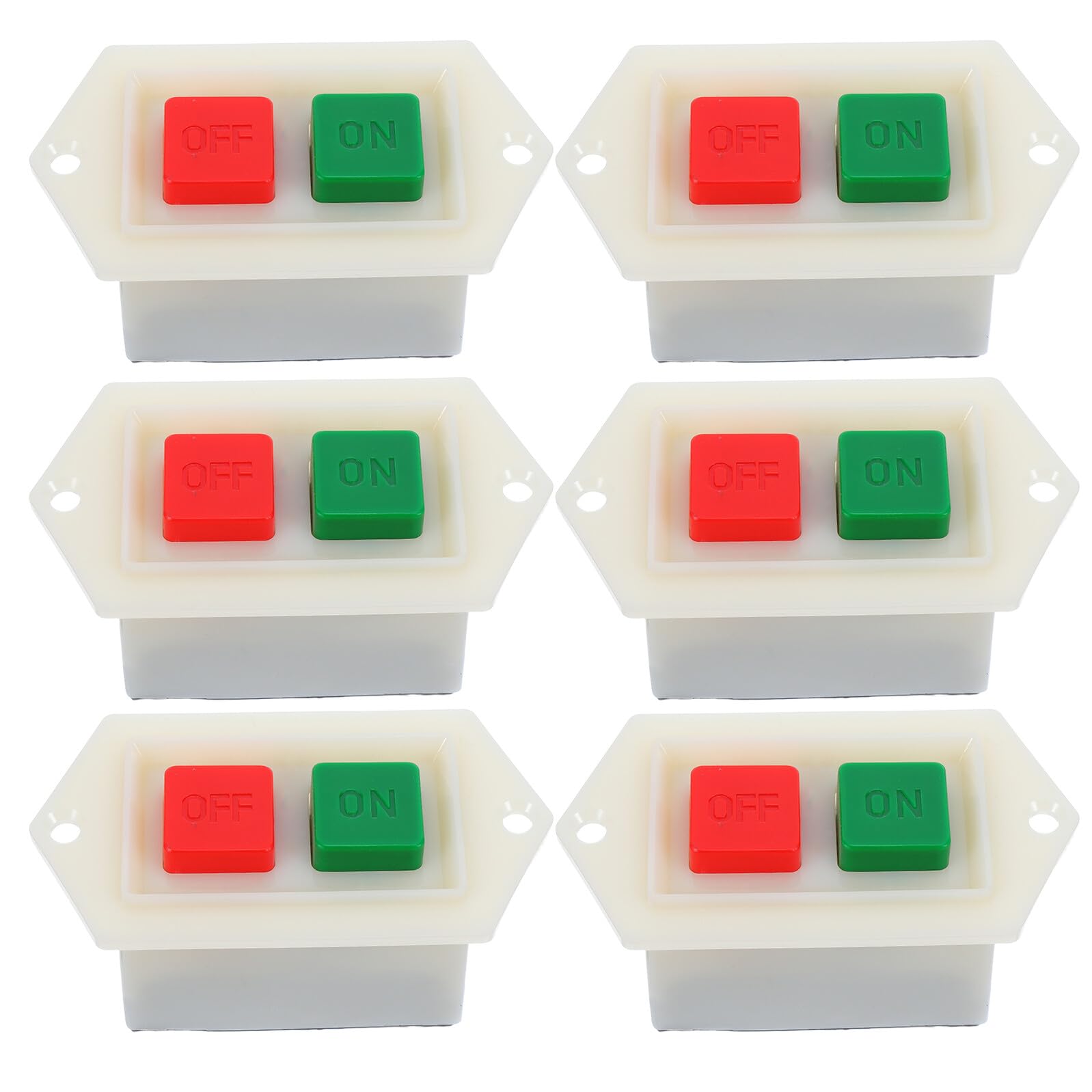 Interruptor de arranque y parada Veemoon de 6 piezas para taladro de mesa 8