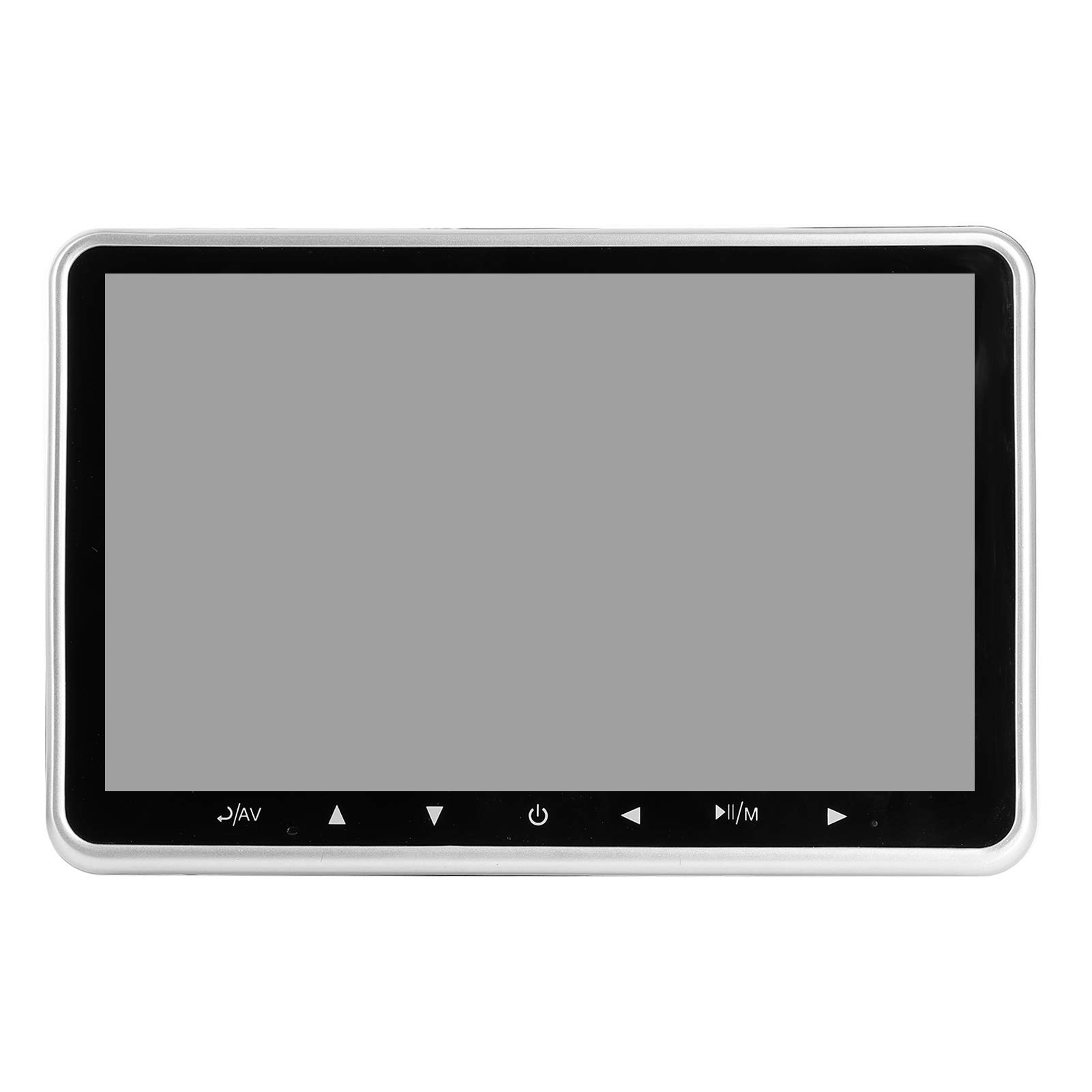 Qiilu Monitor de reposacabezas de Coche de 10.1 Pulgadas, Pantalla de Almohada de TV Ultrafina, Trasera, Montaje MP5 G9i581