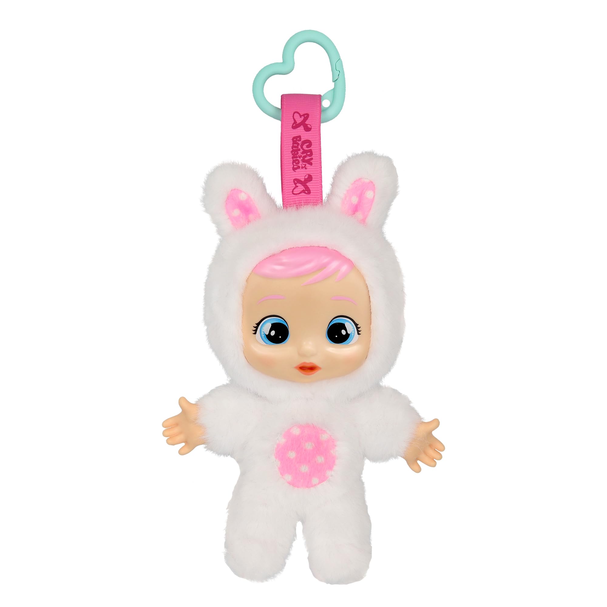 CRY Babies Cuties Coney Plush Doll, Mini Plush Babies, Perfect to Take Anywhere Children Aged 3+