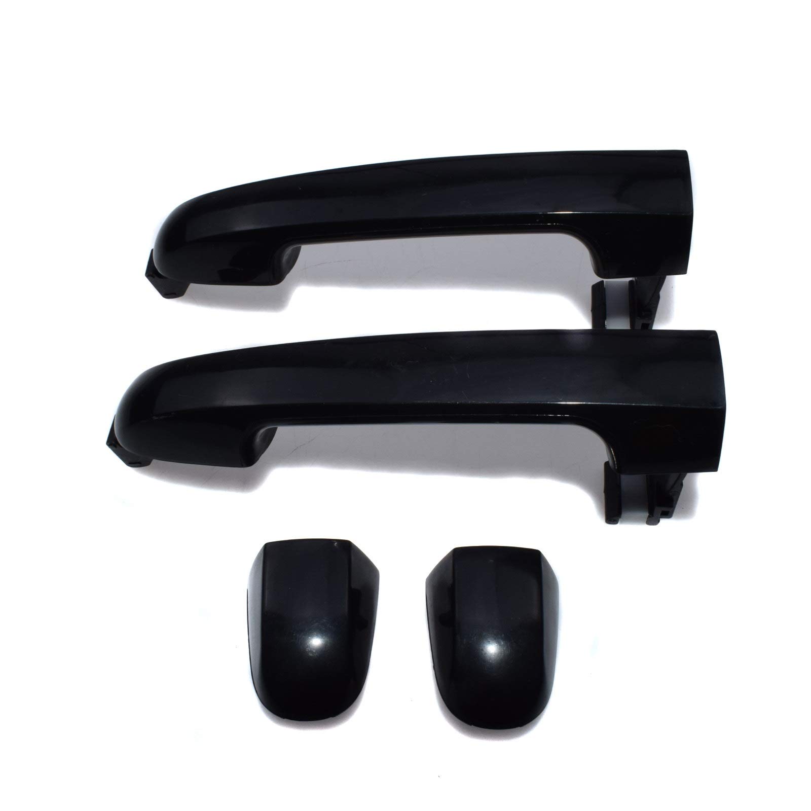 Przednie tylne lewe prawe zewnętrzne klamki do drzwi 2007-2012, dla HYUNDAI, dla Elantra, 826512H000 826612H000 836512H000 836612H000 osłona zewnętrznej klamki drzwi samochodu(4 pcs set)