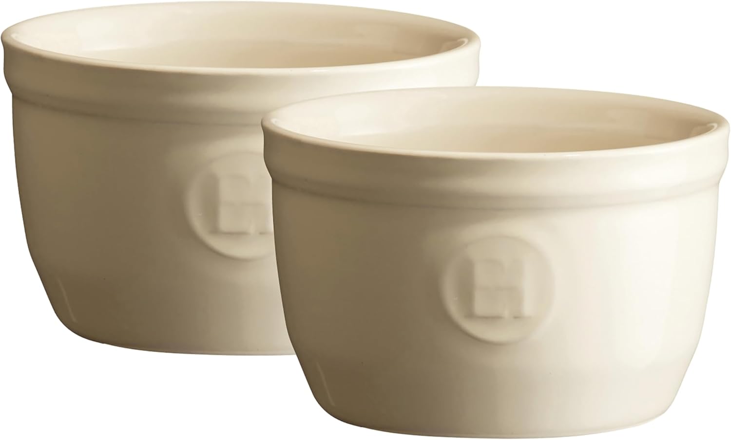Emile Henry 5 oz/3.5" x 2" (Set of 2) Individual ramekins, Clay