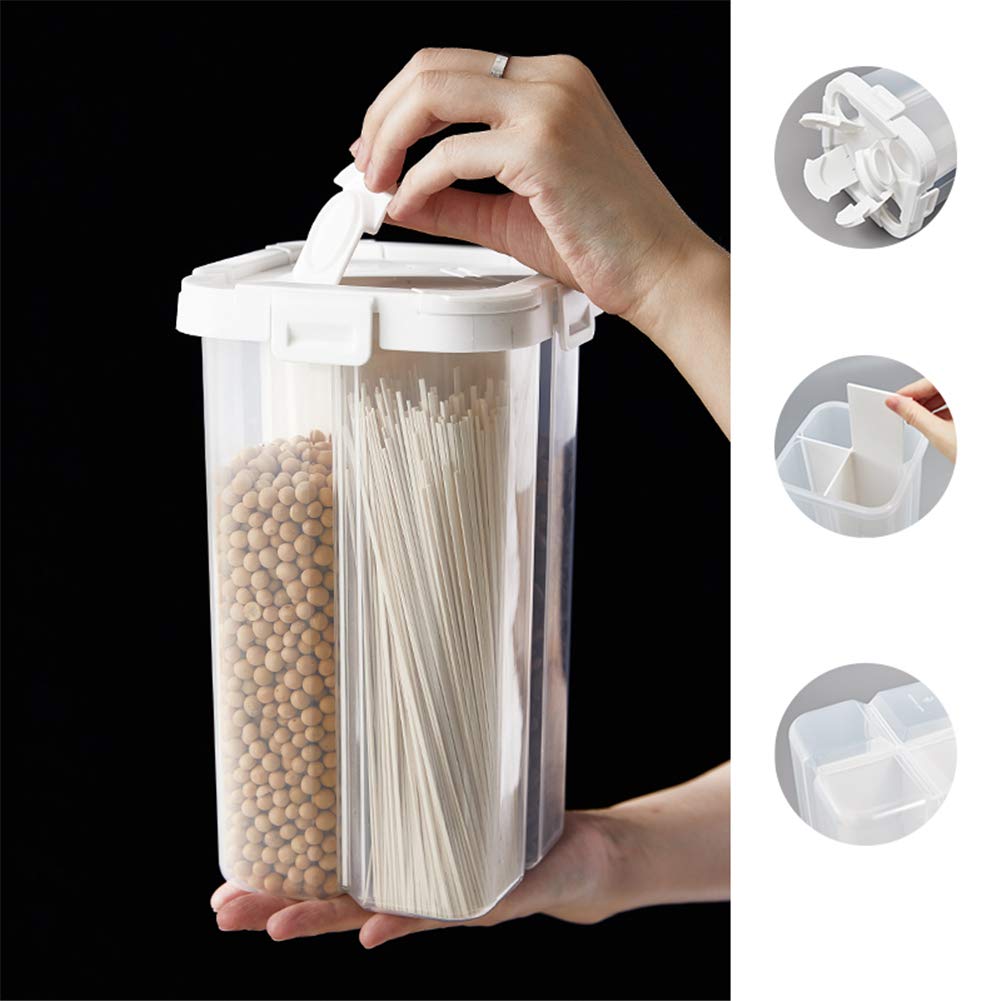 Amazon｜[ハッピー・ライフ] Happylife 食品保存容器 乾物保存容器 お