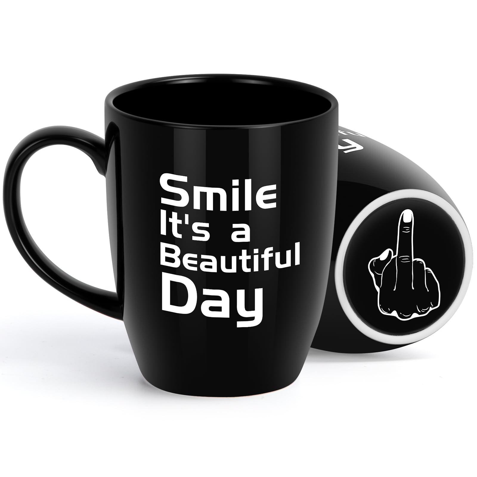 WENSSY Sarcastic Comment Loading Mug - Funny Gift For Men, Coworkers, Friends - 11oz Ceramic Coffee Cup