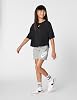 Nike Unisex Niños Grandes Pantalón Corto Sportswear Club Fleece French Terry (Logo Grande) - Niños y Niñas 3