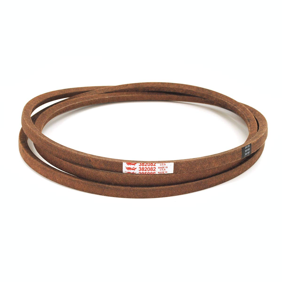 Grasshopper Lawn Mower MaxLife Belt, Designed to Specific Material, Dimensions, Shape, Construction and Pliability Standards That Ensure Superior Performance and Long Life, OEM Replacement Part 382082