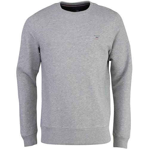 GANT Original C-Neck Sweatshirt XL Grey Melange