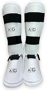 AXG Step in Taekwondo Muay Thai Kick Kickboxing (9 to 15yrs) MMA Shin Guard