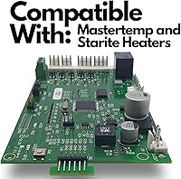 Vista 3 de Swimables Kit de tablero de control compatible con calentador de piscina y spa Mastertemp & Max-E-Therm Pentair 42002-0007s - Compatible con todos