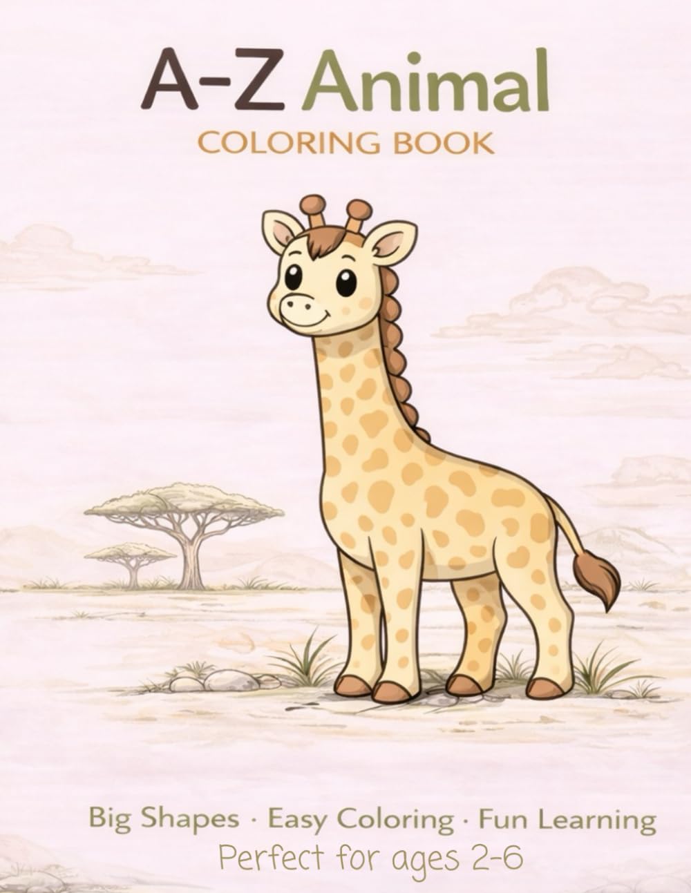 A-Z Animal Coloring Book