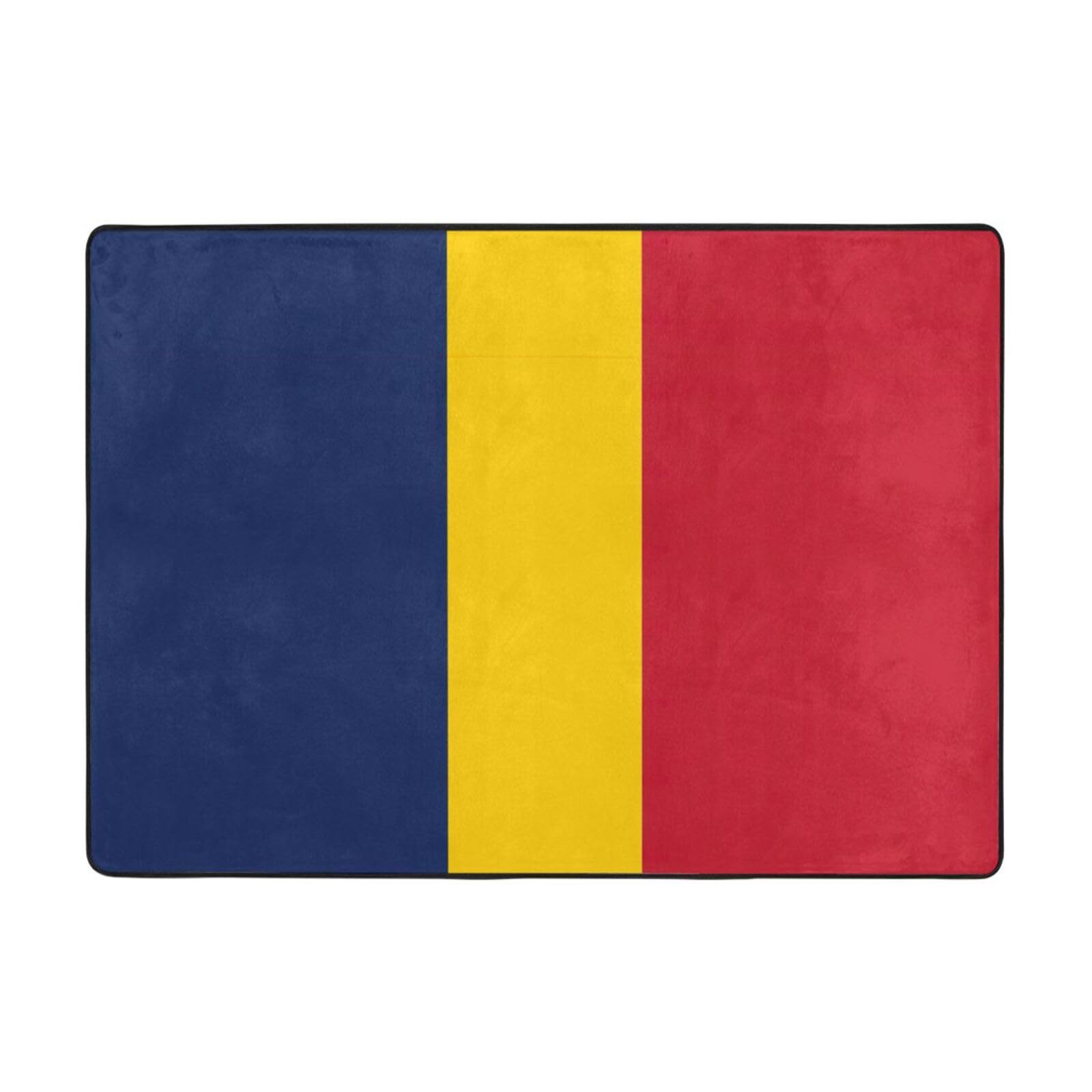 Tapis drapeau de luxe doux lavable salon chambre