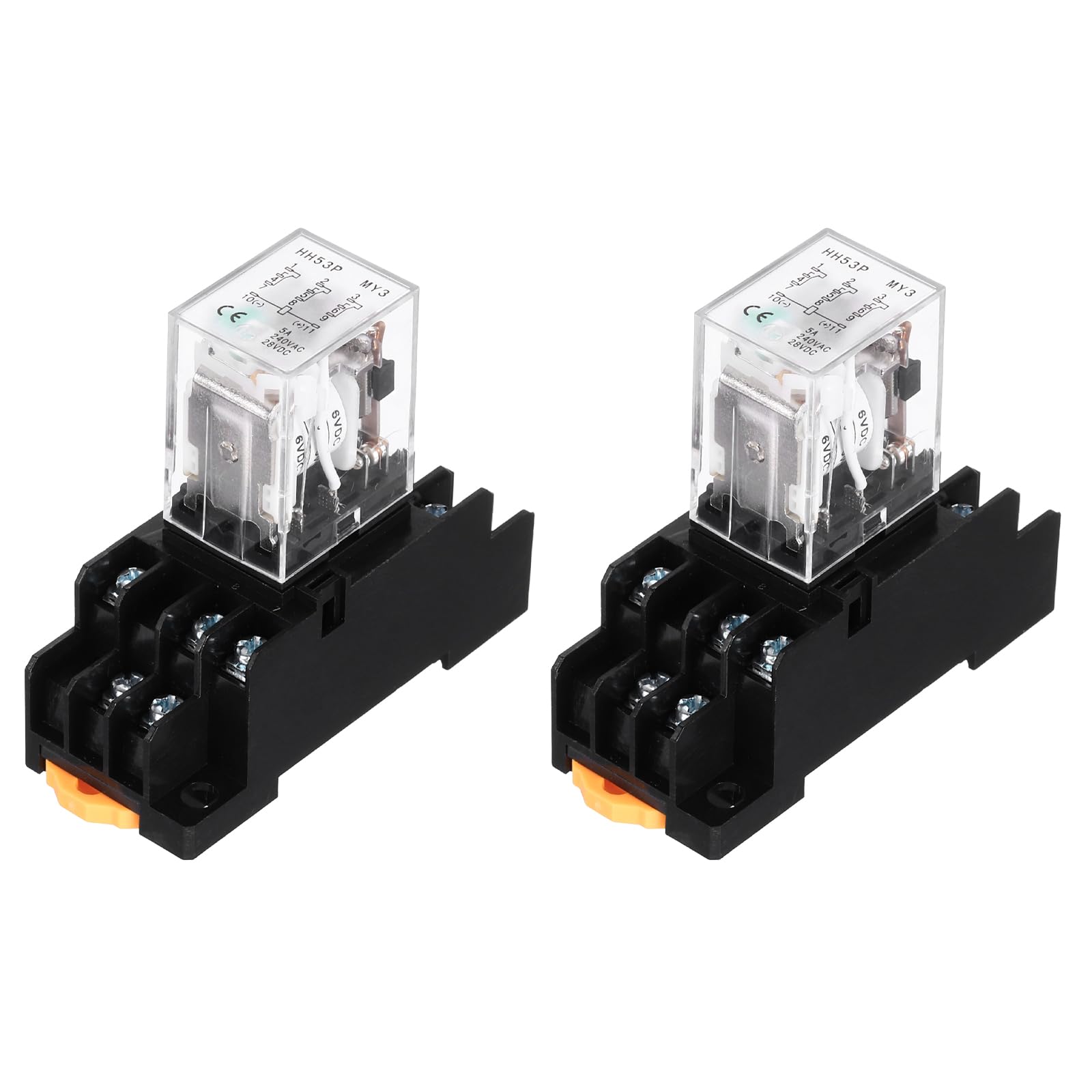Relé electromagnético de 6V contra fallos de maniobra industrial 7