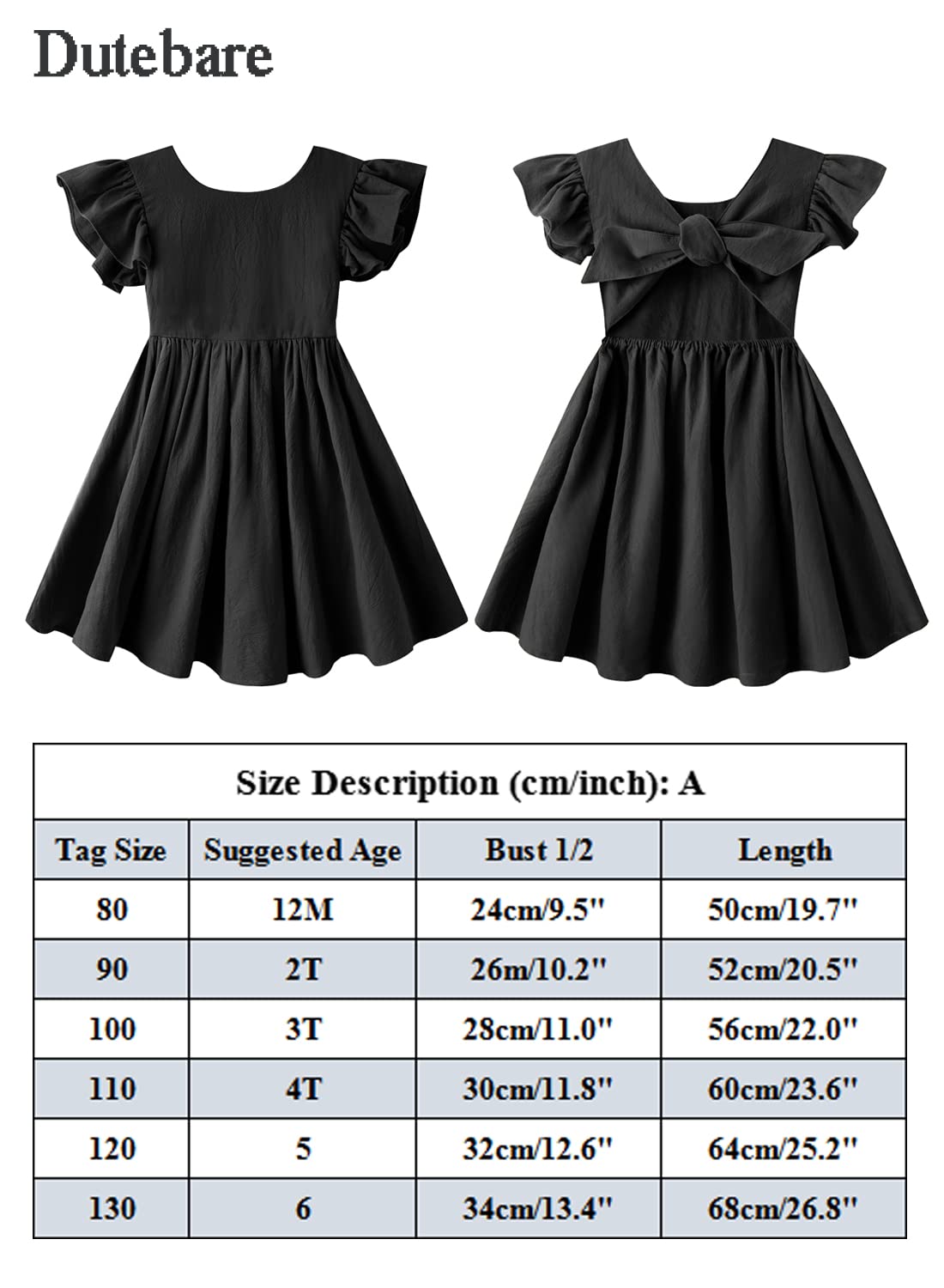 Vestido de algodón de lino con volantes sin espalda sin mangas para niños vestidos de fiesta casuales, A-gris verde