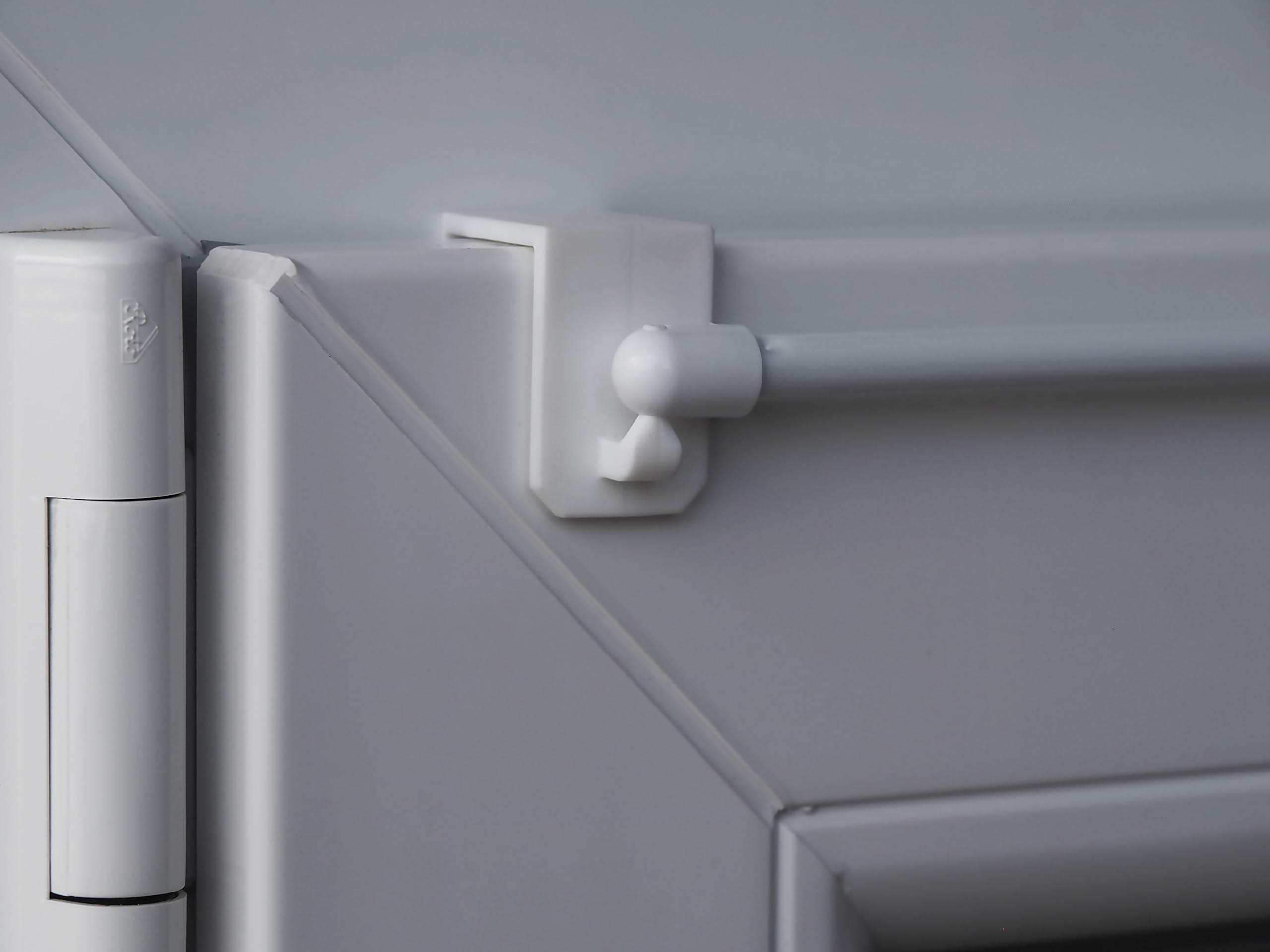 Ganci Decorativi per Finestre Bianco 10 Pezzi per Tende