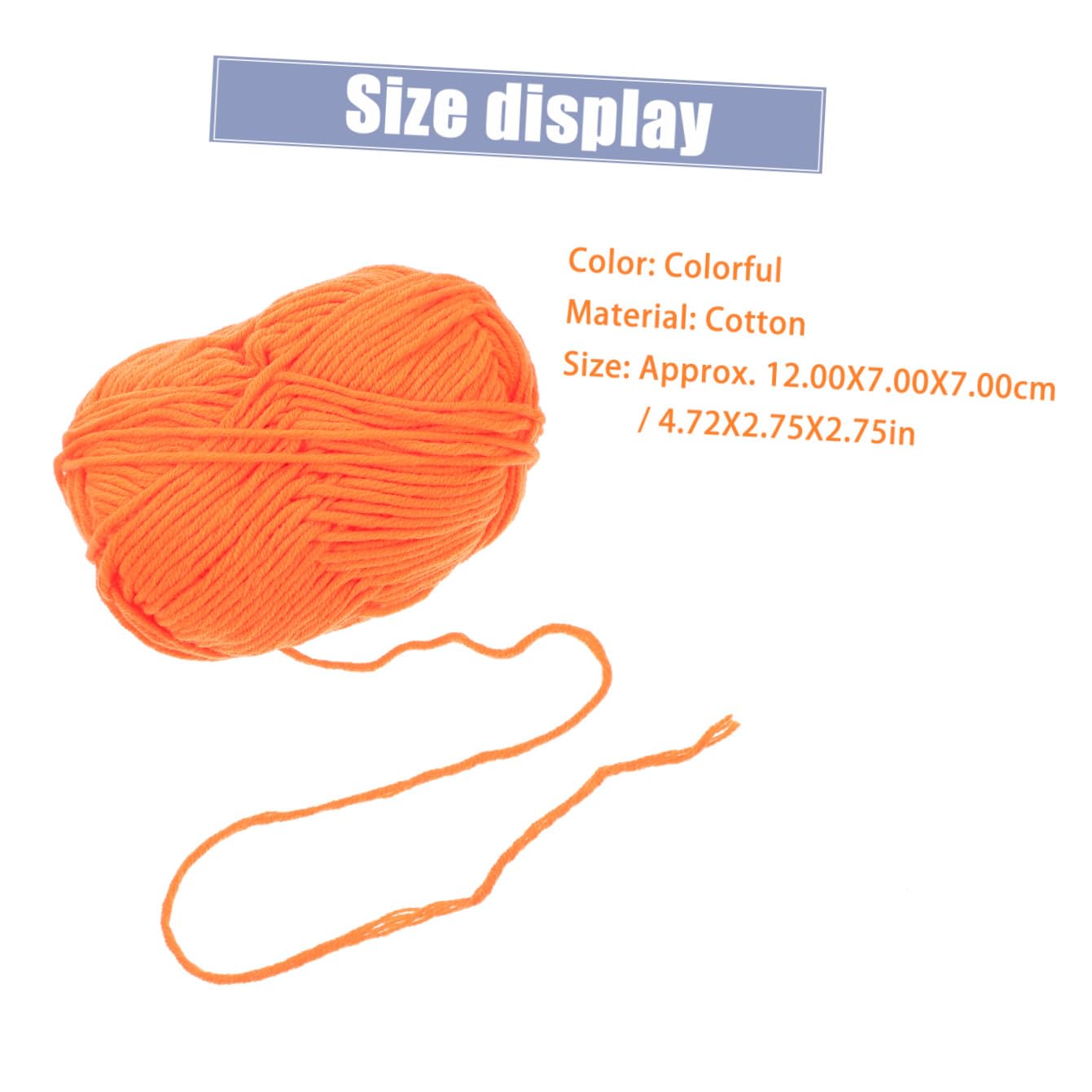 Alipis 10pezzi Filato di Cotone per Uncinetto Gomitolo di Cotone per Maglieria Manuale Filato per Lavori Fatti Mano per Principianti ed Esperti