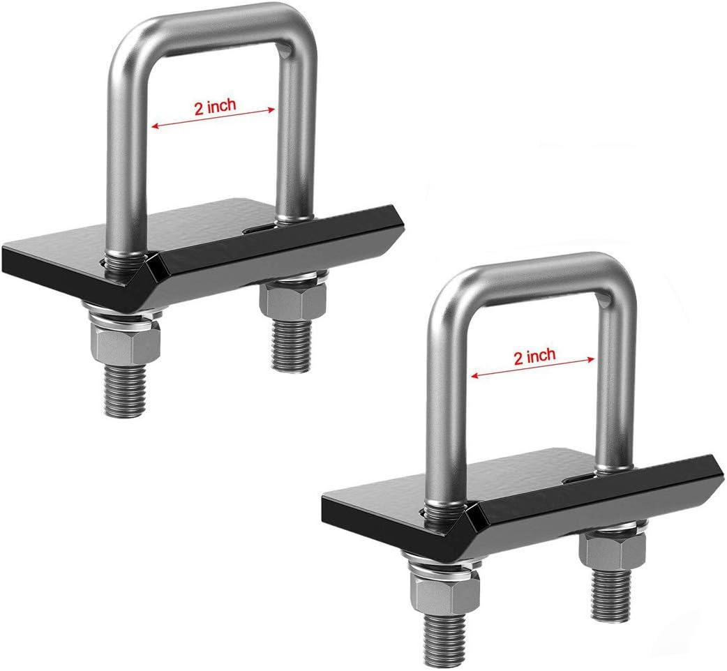 Synrroe Hitch Tightener for 1.25" and 2" Hitches Hitch Tightener Anti-Rattle Stabilizer Rust-Free Heavy Duty Lock Down