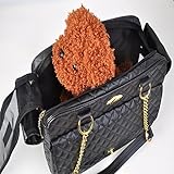 Transporttasche Pet Carrier Tragetasche Haustiertasche für Hunde Tasche Hundebeutel GB012BK