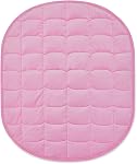 TONGDADA Couverture de lap pondérée 7lbs pour Adulte,Parfait pour la détente, Lounge, Coucher, Dormir & Voyage, couverture du corps pesante de Luxury Minky, couverture de jet de poids vert foncé Minky Dot, 29" x 24"