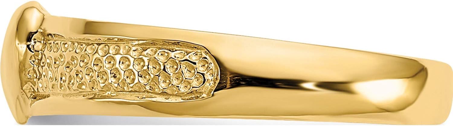 14K Yellow Gold Heart Toe Ring - Jewelry By Sweet Pea