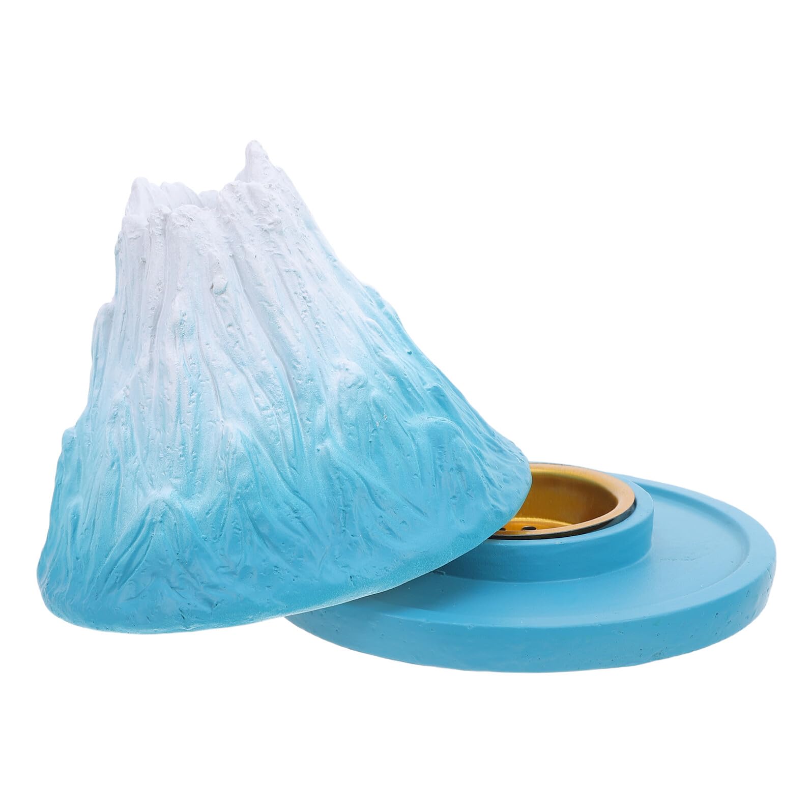 Brûleur d'encens volcanique traditionnel compact pour table
