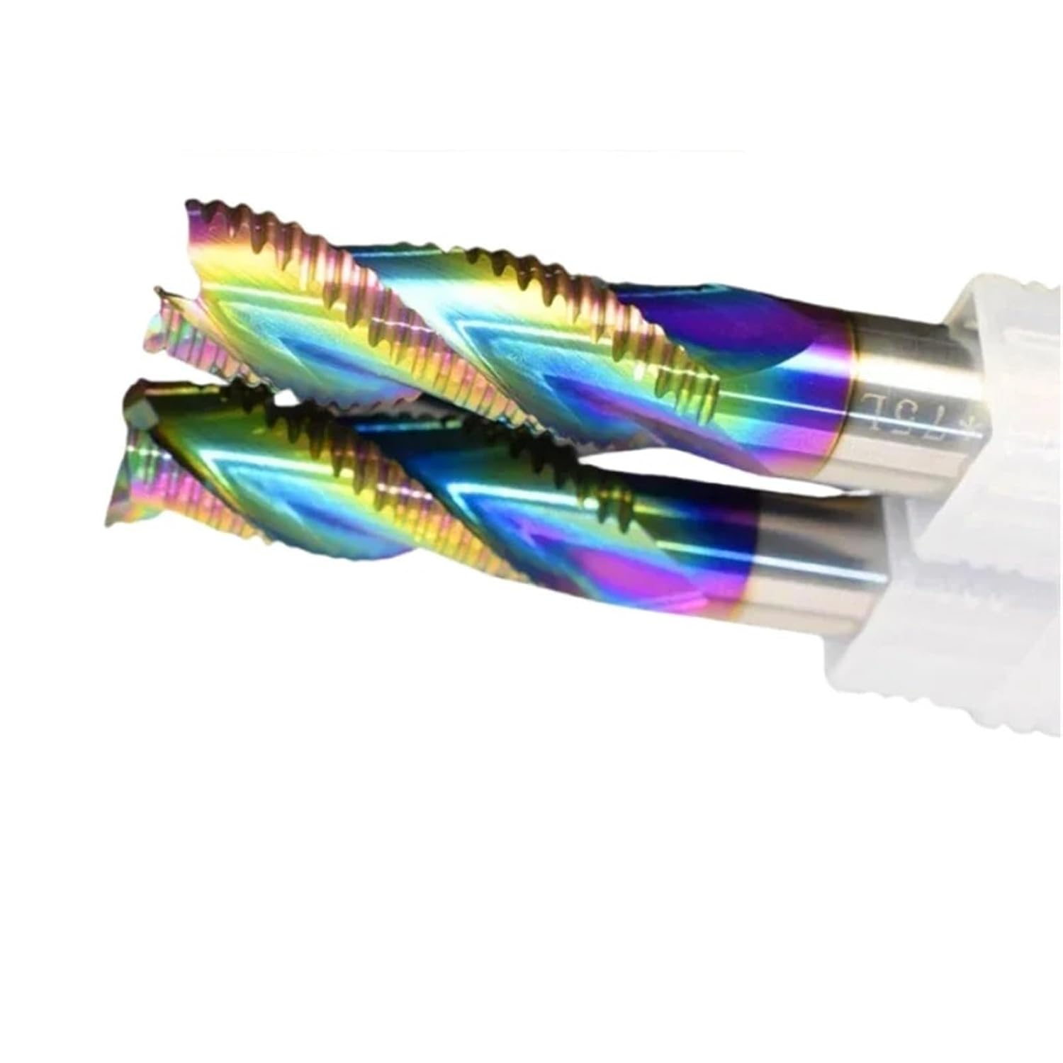 HRC55 3 Flute Carbide Roughing End Mill 3-20mm Diameter DLC Coated Aluminum Milling Cutter 3F Lengthen Endmills(20x50x20Dx100L)