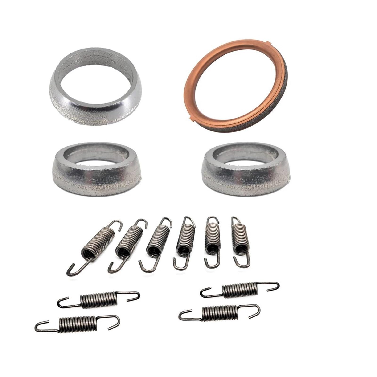 Collare per Silenziatore,Tubo di Scarico Guarnizione,Silenziatore Trascinare Primavera per CF 800 Zforce 800 SSV Silenziatore di Scarico Accessori