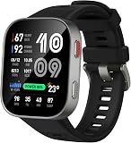 Amazon product image of Amazfit Bip Max Smart Watch, 2.07" AMOLED Display, GPS, iOS/Android | 50mm, 20-Day Battery, Water-Resistant, 4GB Storage, ...